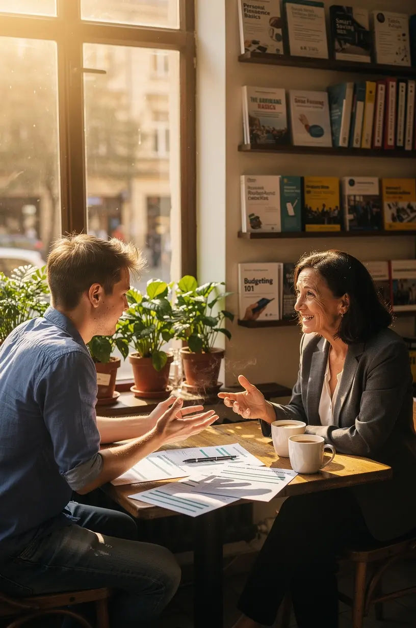 Közeli kép egy költségvetési tervező füzet nyitott oldaláról, rajta kézzel írt kiadásokkal.